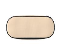 WBQLSL Cold Ivory Printed stationery storage bag - multi-grid layered pencil case portable student pencil bag