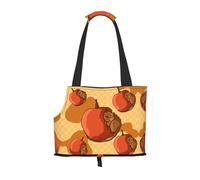 WBQLSL Cute little hamster Patterned Pet Travel Bag - Small Pet Shoulder Bag for Cars and People