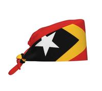 WBQLSL Democratic Republic of Timor-Leste Printed Breathable Work hat - Sweat-Absorbent Band Design, Suitable for Men and Women, Black