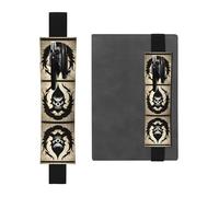 WBQLSL Devil Satan Pattern Elastic Band Pen Bag Suitable for Girls' Birthday Gifts/Teacher's Day/Graduation Season Intimate Stationery Gift Box