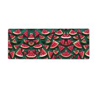 WBQLSL Dream Watermelon Printing Edged Mouse pad Suitable for use in Offices Libraries and Homes (30 cm Ã- 80 cm)