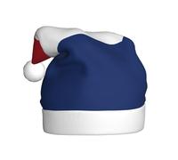 WBQLSL Dutch flag Printed Santa Hat, New Year's Party Stage Performance Decoration Hat, Atmospheric Photo Prop