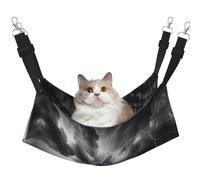 WBQLSL Electrical Medium Printed cat cage Hanging Hammock - Suitable for Cats, Ferrets, Puppies, Rabbits, Small Animals