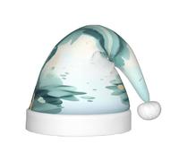 WBQLSL Fallen leaves on a tranquil lake Children's holiday Christmas hats, Christmas event stage performance holiday party scene New Year party fashion children's hats