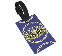 WBQLSL Fantasy Tiara Luggage Tags - Stylish and Durable Tags for Personalized Backpack and Luggage Tags