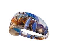 WBQLSL fiddler crab Sports sweatband, moisture wicking, running, cycling, yoga, fitness, sports