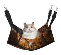WBQLSL fig. Intimate and Understanding Friend Medium Printed cat cage Hanging Hammock - Suitable for Cats, Ferrets, Puppies, Rabbits, Small Animals
