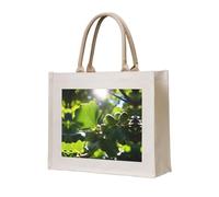 WBQLSL fig Printed Canvas Tote | Lightweight Storage Bag Perfect for the Beach, Picnics, and Everyday Shopping