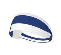 WBQLSL Finnish Flag Elastic Exercise Headband for Unisex Adults, One Size, Polyester, 22.5mm Wide