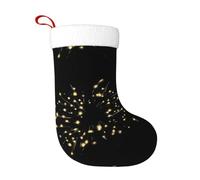 WBQLSL Firefly Branches Creative Holiday Socks for Adults, Christmas New Year Party Ornaments Decorative Socks, 17.7Ã-11 Inch Christmas Socks