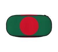 WBQLSL Flag of Bangladesh Large capacity pencil bag, multi-layer partition stationery storage bag - unisex learning office supplies