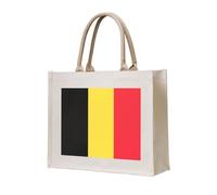 WBQLSL Flag of Belgium Patterned Beach Tote | Perfect for the Beach, Picnics, Travel, and Poolside Leisure