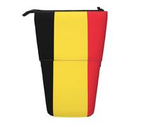 WBQLSL Flag of Belgium Printed Retractable Pencil case, Perfect for Makeup, Stationery, or a Coin Purse.