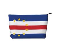 WBQLSL Flag of Cape Verde Printed corduroy cosmetic bag - travel essential cosmetic storage bag