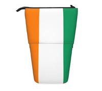 WBQLSL Flag of Cote D'Ivoire Printed Retractable Pencil case, Perfect for Makeup, Stationery, or a Coin Purse.