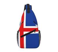 WBQLSL Flag of IcelandCrossbody bag hiking backpack everyday backpack suitable for hiking or travel