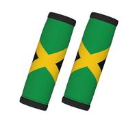 WBQLSL Flag of Jamaica Printed Handle Cover - Highly Elastic and wear-Resistant Material, Easy to Install, a Good Travel Helper