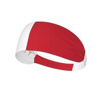 WBQLSL Flag of Malta Elastic Exercise Headband for Unisex Adults, One Size, 22.5mm Wide, Polyester