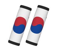 WBQLSL Flag of Republic of Korea Printed Handle Cover - Highly Elastic and wear-Resistant Material, Easy to Install, a Good Travel Helper