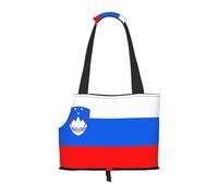 WBQLSL Flag of Slovenia Patterned Pet Travel Bag - Small Pet Shoulder Bag for Cars and People
