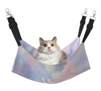 WBQLSL Flower Close-up Large Printed cat cage Hanging Hammock - Suitable for Cats, Ferrets, Puppies, Rabbits, Small Animals