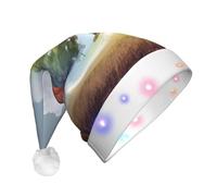 WBQLSL Four Seasons Tree Warm and Furry Party Hat, Perfect for Holiday Party Decorations and Gifts