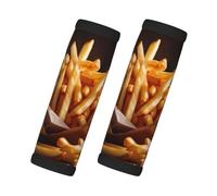 WBQLSL French Fried Potatoes Printed Luggage Handle Cover - wear-Resistant Suitcase Cover, Comfortable Grip