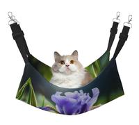 WBQLSL French National Flower Large Printed pet Hammock - Sleeping Hammock for Cats, Ferrets, Puppies, Rabbits, Small Animals