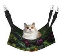 WBQLSL Fruits Medium Pattern pet Hammock - Sleeping Hammock for Cats, Ferrets, Puppies, Rabbits, Small Animals