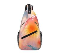 WBQLSL gelatin dessert Printed Outdoor Crossbody Bag - Lightweight Travel Chest Pack, Perfect for Daily Commutes and Cycling