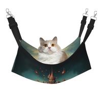 WBQLSL Gift Giver Large Pattern pet Hammock - Sleeping Hammock for Cats, Ferrets, Puppies, Rabbits, Small Animals