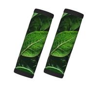 WBQLSL Green Leaf Nature Printed Handle Cover - Highly Elastic and wear-Resistant Material, Easy to Install, a Good Travel Helper