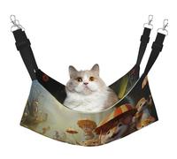 WBQLSL Happy Mouse Paradise Large Pattern pet Hammock - Sleeping Hammock for Cats, Ferrets, Puppies, Rabbits, Small Animals