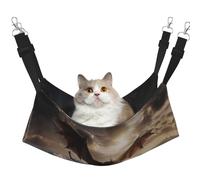 WBQLSL Imperial Large Pattern pet Hammock - Sleeping Hammock for Cats, Ferrets, Puppies, Rabbits, Small Animals