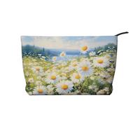 WBQLSL Italian national flower Corduroy cosmetic bag - travel storage bag, can hold lipstick, powder and other cosmetics
