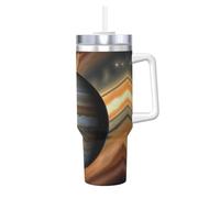 WBQLSL Jupiter Landscape Printed Fashion Ice Cup (40 oz) - Super Insulation Cup with Superior Heat and Cold Insulation Effect,