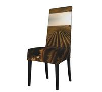 WBQLSL Land of Hope Party chair covers stretch dining chair covers for dinners meetings and celebrations