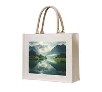 WBQLSL landscapes Patterned Beach Tote | Perfect for the Beach, Picnics, Travel, and Poolside Leisure
