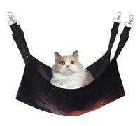 WBQLSL Liquefied Clouds Large Printed cat cage Hanging Hammock - Suitable for Cats, Ferrets, Puppies, Rabbits, Small Animals