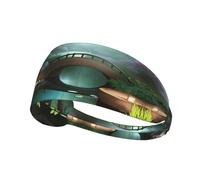 WBQLSL Little Bridge in the East Sports sweatband, moisture wicking, running, cycling, yoga, fitness, sports