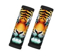 WBQLSL Little Fat Tiger Head Printed Handle Cover - Highly Elastic and wear-Resistant Material, Easy to Install, a Good Travel Helper