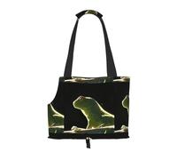 WBQLSL Lying lizard Patterned Pet Travel Bag - Small Pet Shoulder Bag for Cars and People