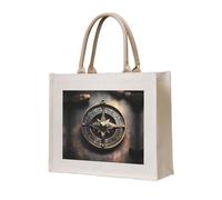 WBQLSL Magical Design Norse Runes Compass Patterned Beach Tote | Perfect for the Beach, Picnics, Travel, and Poolside Leisure
