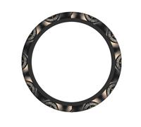 WBQLSL Magical Design Norse Runes Compass Printed steering wheel cover - Highly elastic and soft material to enhance driving experience
