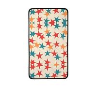 WBQLSL Many Five-Pointed Stars Travel Towel (16x28 inches) - Light and Portable, Suitable for Fitness, Yoga, Outdoor Camping, Beach Swimming, etc.