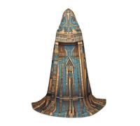 WBQLSL Miraculous frescoes Patterned S Wizard Cape, Suitable for Adults & Teens Cosplay, Full Size Range S, M, L