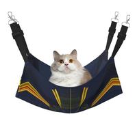 WBQLSL Multidimensional Space Large Pattern pet Hammock - Sleeping Hammock for Cats, Ferrets, Puppies, Rabbits, Small Animals