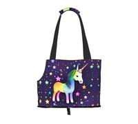 WBQLSL One-horse star Patterned Pet Travel Bag - Small Pet Shoulder Bag for Cars and People