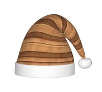 WBQLSL Original wood color texture Children's holiday Christmas hats, Christmas event stage performance holiday party scene New Year party fashion children's hats