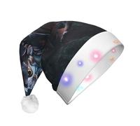 WBQLSL Owl Listening Warm and Furry Party Hat, Perfect for Holiday Party Decorations and Gifts